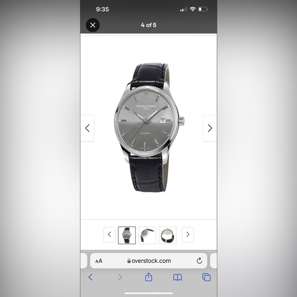 Frederique Constant Automatic Men's Watch FC-303LGR5B6 PLUS FC E-strap Fitness - Picture 6 of 6